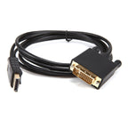 1080P DP to DVI HD Adapter Cable Gold-plated Plug, DP31 1.8m, DP31 3m