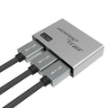 8K 60HZ 1.4V 2 In 1 Out DP Bidirectional Switcher, 8K Switcher(Grey)