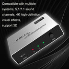 8K 60HZ 1.4V 2 In 1 Out DP Bidirectional Switcher, 8K Switcher(Grey)