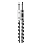 2 Straight Head 6.35mm Guitar Cable Oxygen-Free Copper Core TS Large Two-core Cable, 0.15m, 0.3m, 0.5m, 1m, 1.5m, 2m, 3m, 5m, 8m, 10m