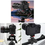 Quick Release Plate Clamp for DSLR Camera Camcorder Tripod Monopod, Z049 Quartet Mini, Z056 Mini Gimbal, Z005 Mini V-Lock