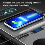 For Tesla Model 3 / Y 27W Quick Interior Charger Intelligent USB-C/Type-C Docking Station HUB, PT-DSL-2 Type-C