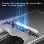 For Tesla Model 3 / Y 27W Quick Interior Charger Intelligent USB-C/Type-C Docking Station HUB, PT-DSL-2 Type-C