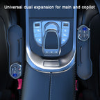 Vehicle Seat Gap Storage Box Organizer Front Seat Console Side Pocket ,Spec:, Wireless Charging Ordinary  Wire, No Wireless Charging Ordinary Wire, Wireless Charging Upgrade Wire, No Wireless Charging Upgrade Wire