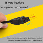 12V/24V Car Refrigerator Cable B Suffix Cigarette Lighter Plug Power Cord, Length:, 1m With Switch, 2m Without Switch, 2m With Switch, 3m With Switch, 4m Without Switch, 4m With Switch, 5m Without Switch, 5m With Switch