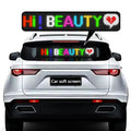 Vehicle Rear Window Color Flexible LED Electronic Screen, 276x90mm, 532x90mm, 788x90mm, 1044x90mm, 260x150mm, 500x150mm, WIFI Model 740x150mm, WIFI Model 980x150mm
