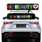 Vehicle Rear Window Color Flexible LED Electronic Screen, 276x90mm, 532x90mm, 788x90mm, 1044x90mm, 260x150mm, 500x150mm, WIFI Model 740x150mm, WIFI Model 980x150mm