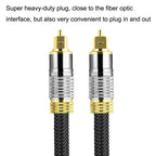 Optical Fiber Audio Cable Speaker Power Amplifier Digital Audiophile Square To Square Signal Cable, CO-TOS101 1m, CO-TOS101 1.5m, CO-TOS101 1.8m, CO-TOS101 2m, CO-TOS101 3m, CO-TOS101 5m, CO-TOS101 10m, CO-TOS101 15m, CO-TOS101 20m, CO-TOS101 30m