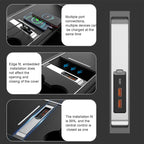 For Tesla Model 3/Y Car USB-C/Type-C+2 USB 3.0 Port Docking Station HUB, T1