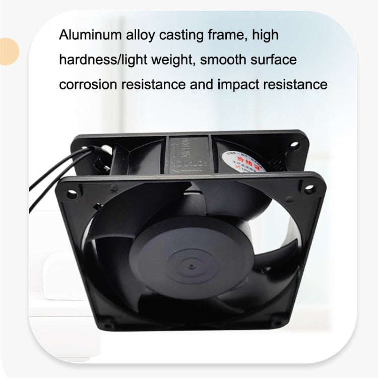 Cooling Fan 12cm Cabinet Power Distribution Cabinet Shaft, XIN RUI FENG XRX12038 110V Double Roller, XIN RUI FENG XRX1203 220V Double Roller, XIN RUI FENG XRX12038 380V Double Roller