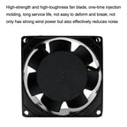8cm Silent Chassis Cabinet Cooling Fan, SMUOM SF8025AT 220V Oil Bearing, SMUOM SF8025AT 220V Double Ball Bearing, SMUOM SF8025AT 110V Oil Bearing, SMUOM SF8025AT 110V Double Ball Bearing