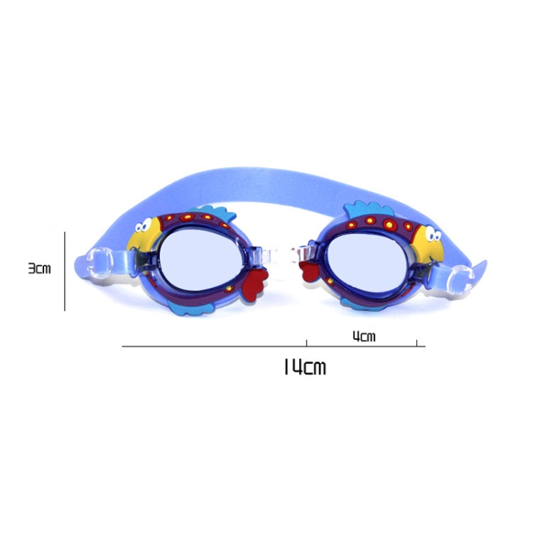 Cartoon Children Swimming Goggles Baby Waterproof Anti-fog High-definition Swimming Goggles