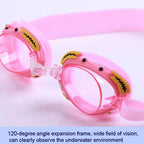 Cartoon Children Swimming Goggles Baby Waterproof Anti-fog High-definition Swimming Goggles