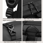 Ozuko 9631 Waterproof Outdoor Backpack Large Capacity Travel Baseball Bag