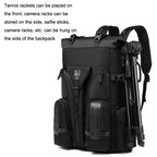 Ozuko 9631 Waterproof Outdoor Backpack Large Capacity Travel Baseball Bag