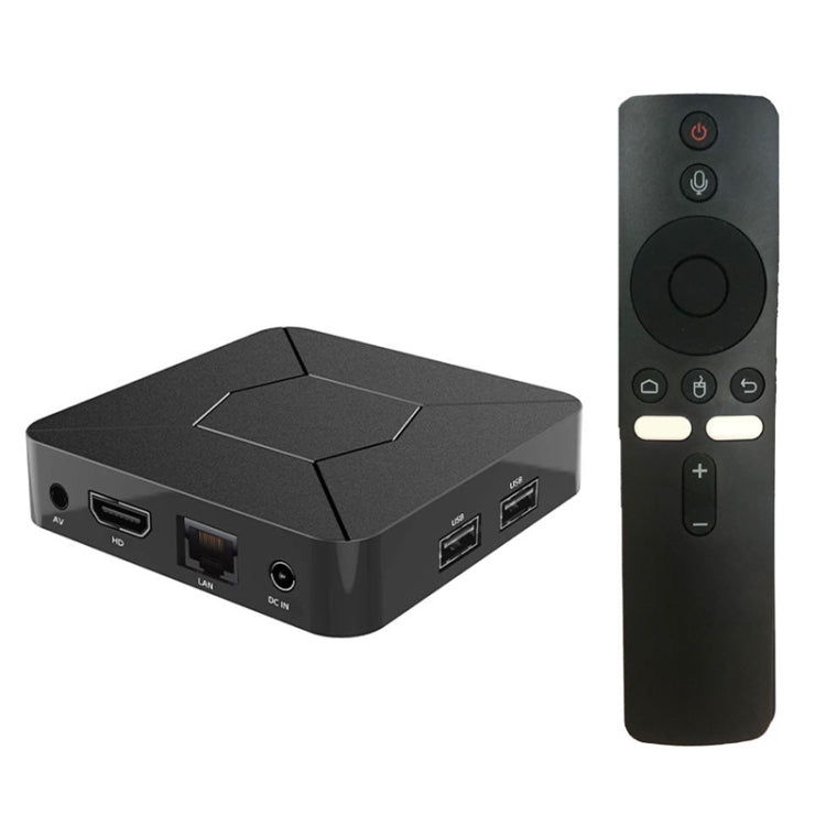 Q5 TV Set-Top Box 2G+8G Dual WiFi+Bluetooth Voice Remote HD Player, Q5 EU Plug, Q5 US Plug, Q5 UK Plug, Q5 AU Plug