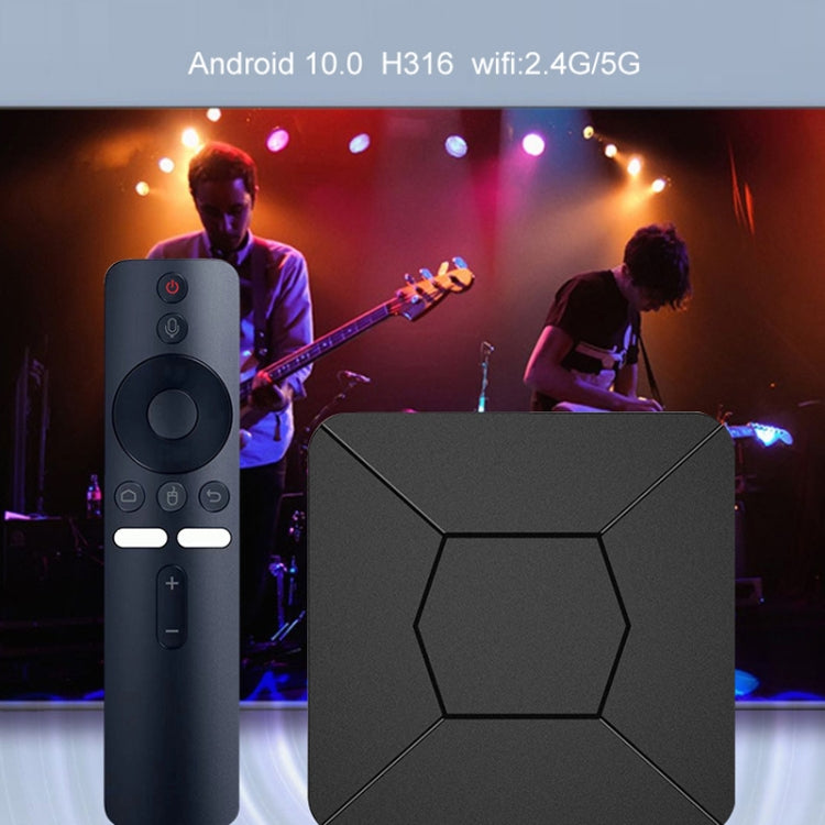 Q5 TV Set-Top Box 2G+8G Dual WiFi+Bluetooth Voice Remote HD Player, Q5 EU Plug, Q5 US Plug, Q5 UK Plug, Q5 AU Plug