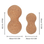 YG050 Cork Yoga Massage Ball Fascia Ball Fitness Peanut Balls, Diameter 6cm, Diameter 7cm, Diameter 8cm