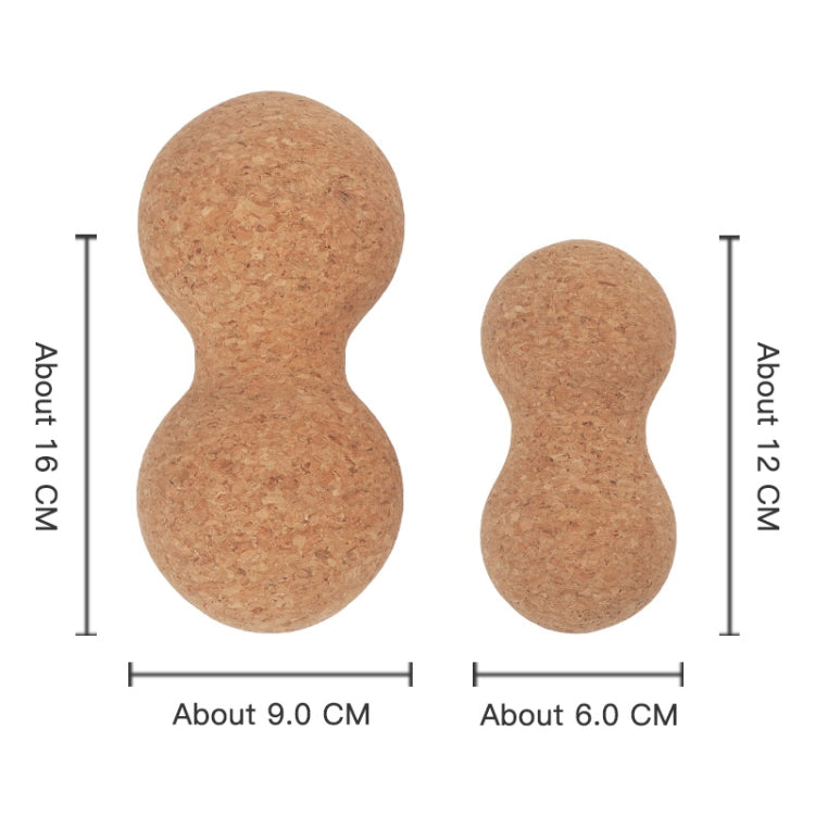 YG050 Cork Yoga Massage Ball Fascia Ball Fitness Peanut Balls, Diameter 6cm, Diameter 7cm, Diameter 8cm
