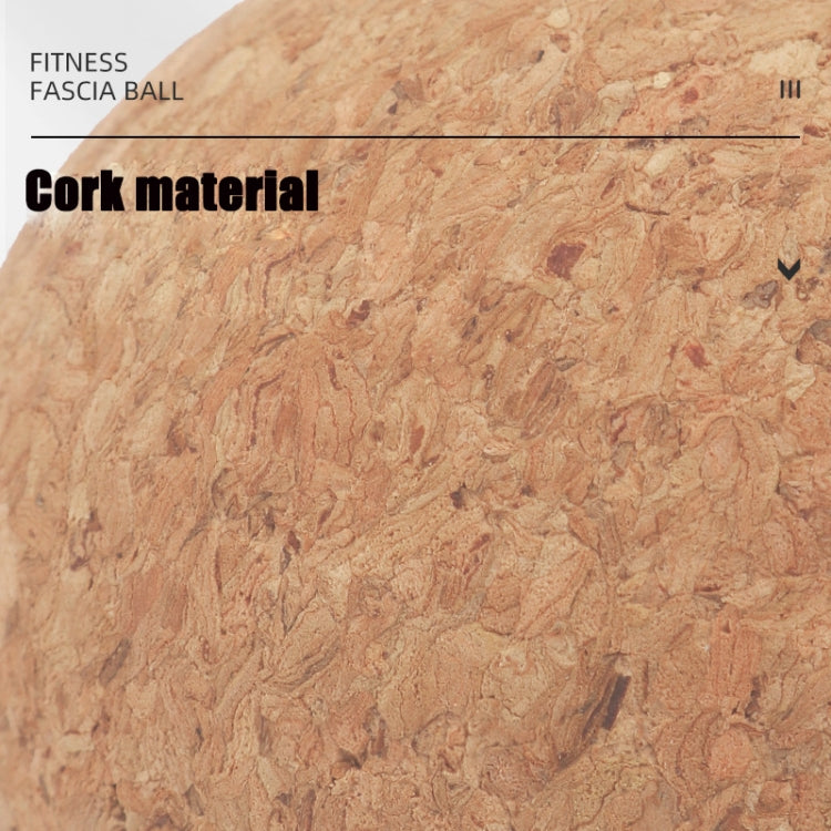 YG050 Cork Yoga Massage Ball Fascia Ball Fitness Peanut Balls, Diameter 6cm, Diameter 7cm, Diameter 8cm