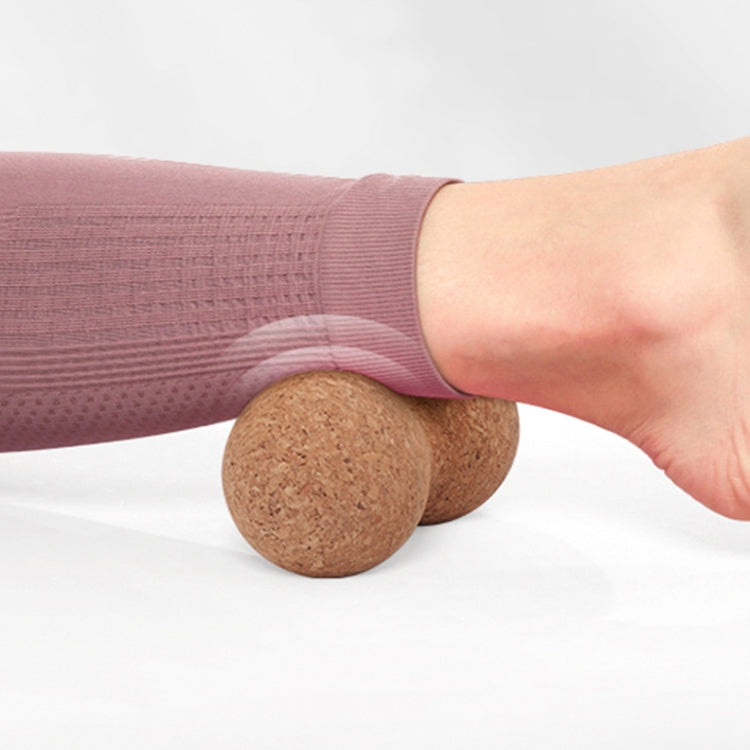 YG050 Cork Yoga Massage Ball Fascia Ball Fitness Peanut Balls, Diameter 6cm, Diameter 7cm, Diameter 8cm