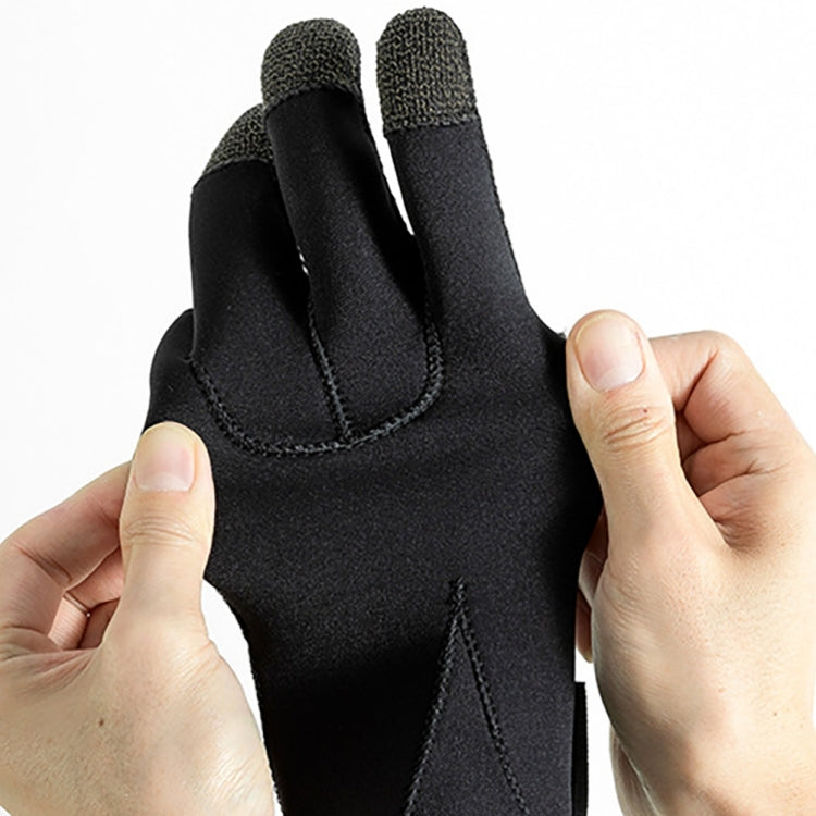 1pair 3mm Diving Gloves Swimming Fish Catching Non-slip Anti-stab Gloves For Adult, S, M, L, XL