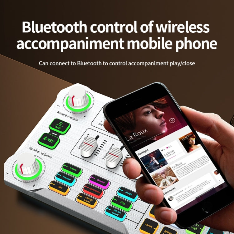 X10 Bluetooth Sound Card Studio Record With 48V XLR OTG Port Interface, X10