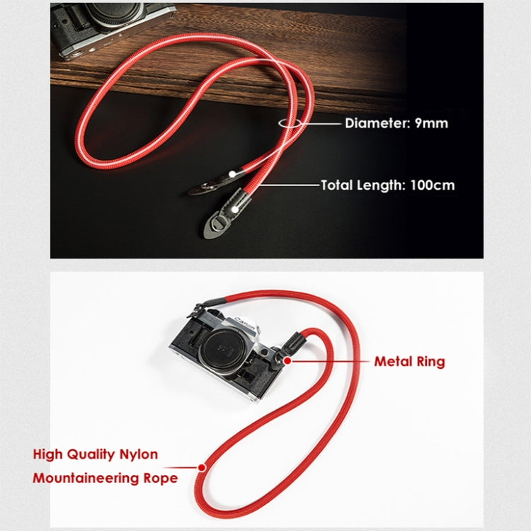 Climbing Rope Camera Strap SLR Camera Retro Wearable Shoulder Strap