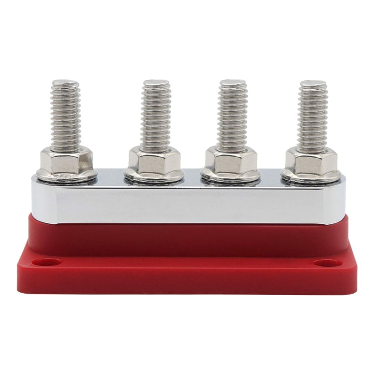 600A 48V RV&Ship Modification 4-way Large Electric DC Busbar, AOA4713C-M10, AOA4713CR-M10