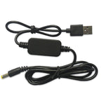 USB Booster Cable Mobile Power Monitoring Power Cord, 2pcs DC 5V To 9V, 2pcs DC 5V To 12V