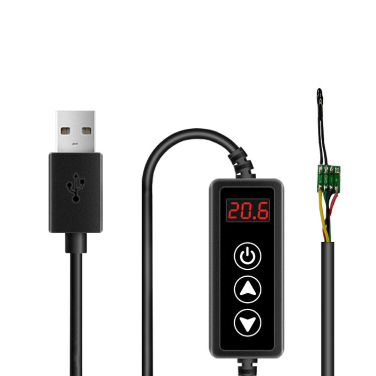 W-3301 Intelligent Digital Display Thermostat Pet Heating Pad Milk Warmer Thermostat Controller, W-3301