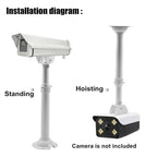 Telescopic I-Type Monitoring Bracket Hanging Closed-Circuit Aluminum Alloy Bracket, 30-60cm, 60-120cm
