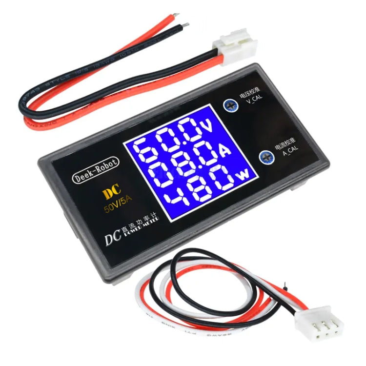 Digital 250W Power Meter Digital Display Multi-function Detector Voltmeter, 5A, 10A