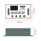 Deek-Robot DDC-432 Delay Relay Switch DC5V-30V Dual MOS Tube Digital Display Time Relay Controller, Time Relay Controller
