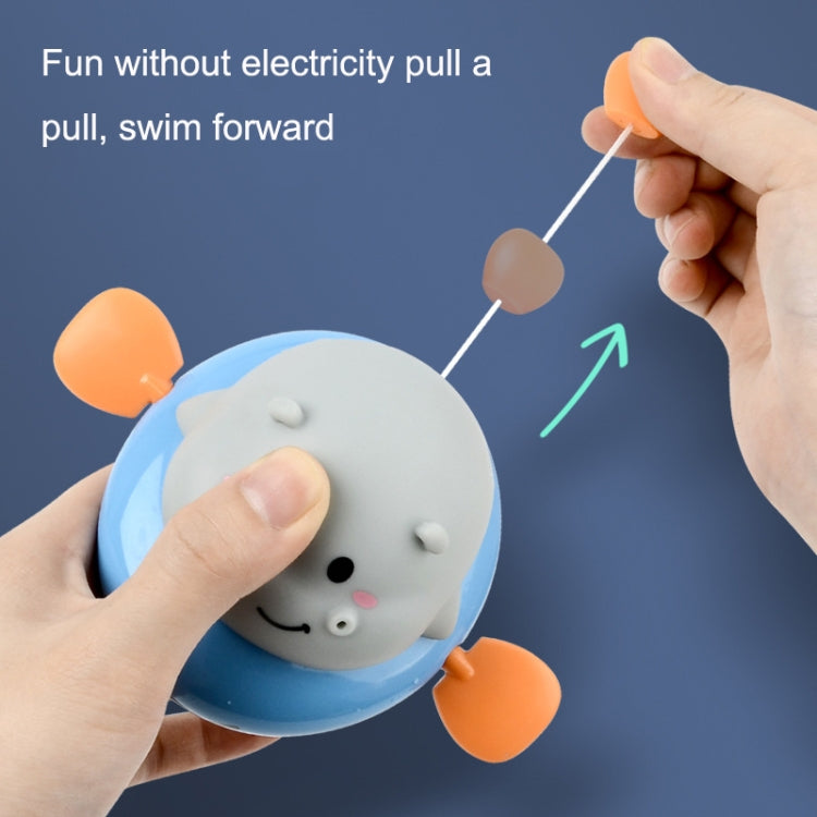 YB889 Children Chain-up Bath Toy Bathroom Swimming Cute Fun Pull String Play Water Toy