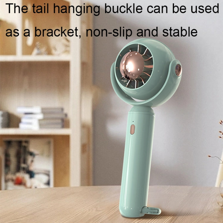YL-005 Small Outdoor Handheld Fan with Carabiner Desktop Portable Mini Fan, YL-005 (White), YL-005 (Green), YL-005 (Pink)