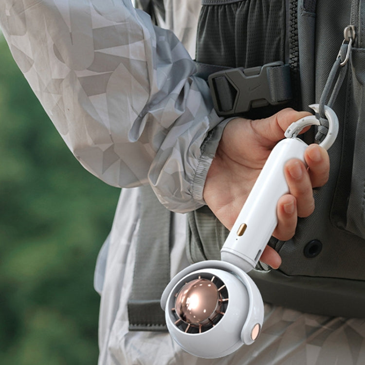 YL-005 Small Outdoor Handheld Fan with Carabiner Desktop Portable Mini Fan, YL-005 (White), YL-005 (Green), YL-005 (Pink)