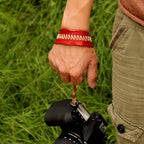 Vintage Leather SLR Wristband Anti-drop Camera Wrist Strap without Camera