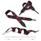 Embroidered Heart Pattern SLR Camera Strap Mirrorless Camera Love Lanyard