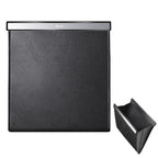 Car Garbage Bag Rear Seat Folding Storage Bag, Magnetic Attraction Black