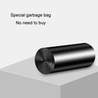 Car Garbage Bag Rear Seat Folding Storage Bag, Magnetic Attraction Black