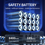 YX1920SH Vehicle Emergency Start Power Supply Air Pump All-in-one Machine, 8000mAh, 8000mAh+EVA Bag