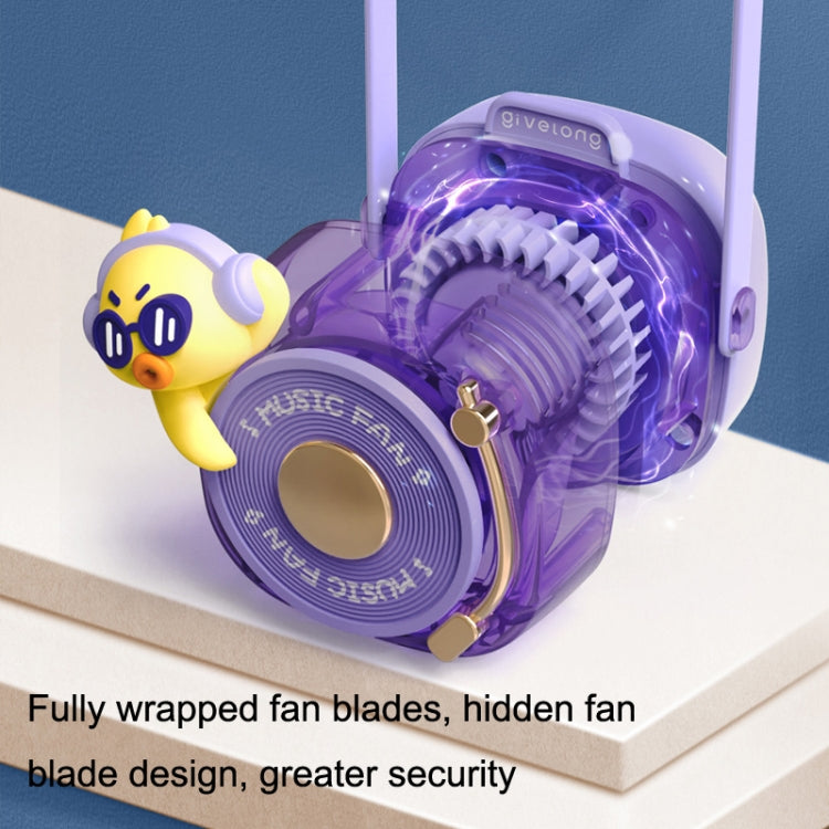 GL120-123 Hanging Neck Fan Summer Handheld USB Portable Mini Fan