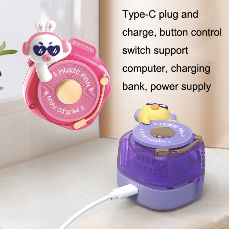 GL120-123 Hanging Neck Fan Summer Handheld USB Portable Mini Fan