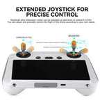 For DJI Mini 3 Pro RCSTQ Aluminum Alloy Two Color Telescopic Joystick With Screen Remote Control Thumb Operation Rod, For DJI Mini 3 Pro Two-color