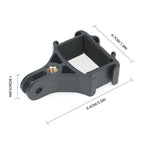 RCSTQ for DJI Pocket 2 Expansion Adapter Holder Camera Fixed Connection Accessories, Black, Bracket+Adapter