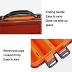 Double Side Luya Tool Box Translucent Bait Organizer, HB326 10 Grids, HB327 14 Grids