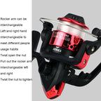 YUMOSHI JL200 Spinning Reel With Line, With Line(Electroplated Yellow), With Line(Electroplated Red), With Line(Electroplated Silver), With Line(Electroplated Green), With Line(Electroplated Blue)