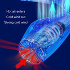 USB Charging Big Wind Cooling Leafless Hanging Neck Fan