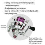 YUMOSHI YK Series Plastic Plating Fishing Line Reel, YK2000, YK3000, YK4000, YK5000, YK6000, YK7000